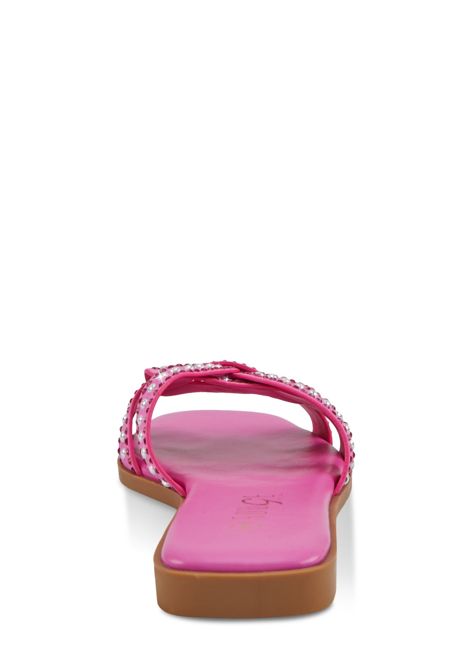 Rhinestone Studded Band Slide Sandals sold by Rainbow product image thumbnail 3