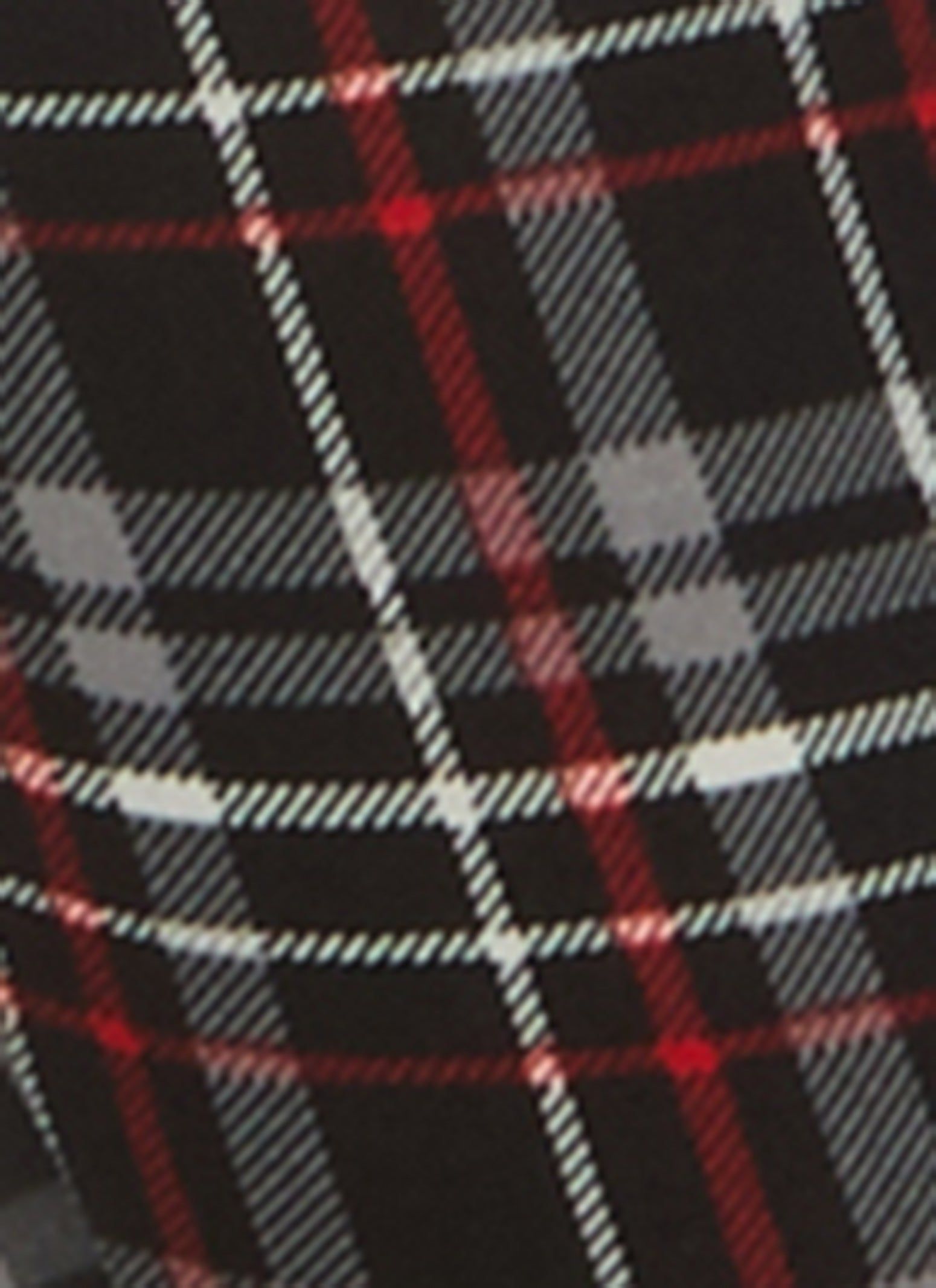 Plaid High Waisted Pull On Dress Pants sold by Rainbow product image thumbnail 3