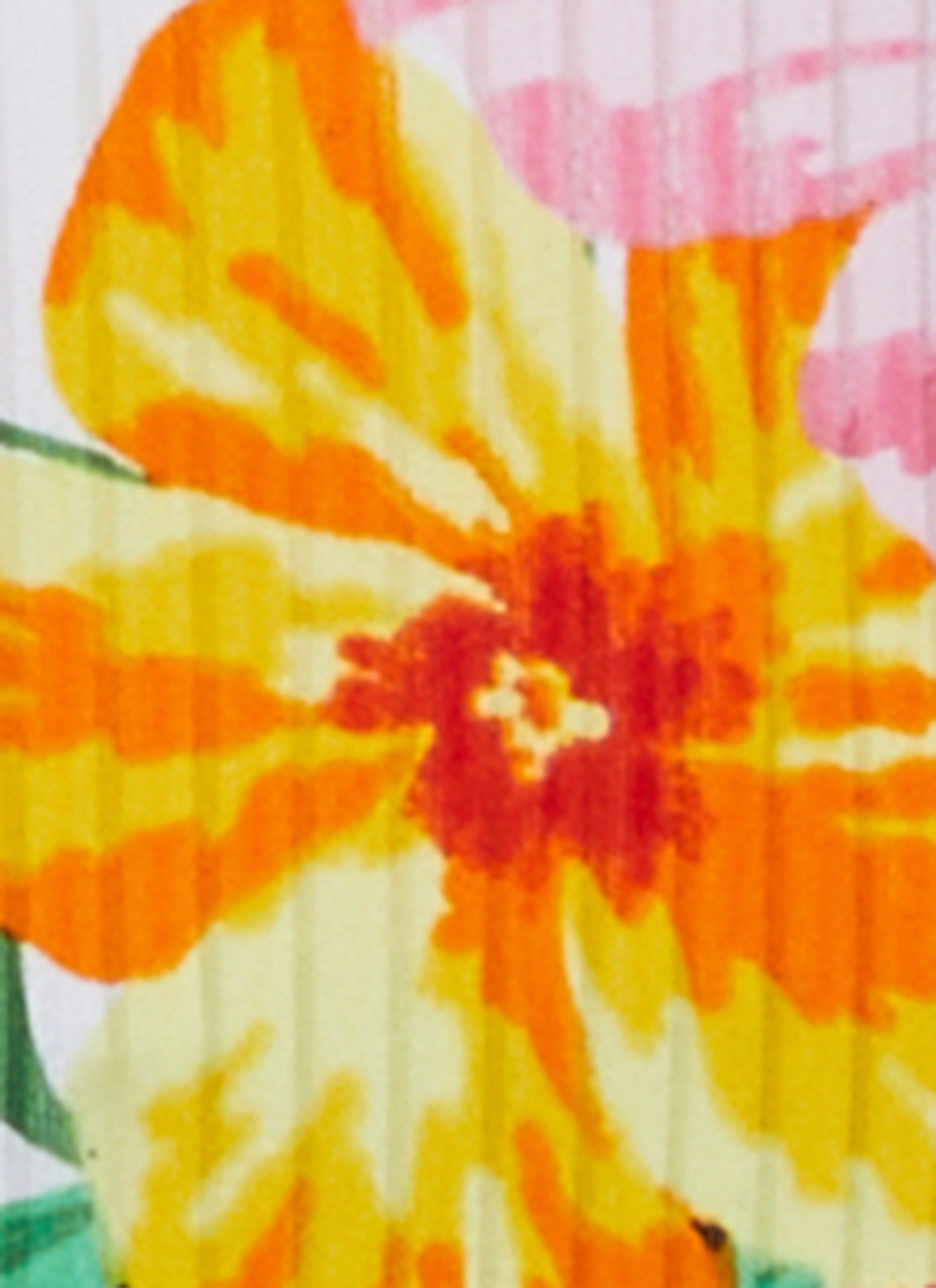 Plus Size Floral Double Keyhole Crew Neck Top sold by Rainbow product image thumbnail 3