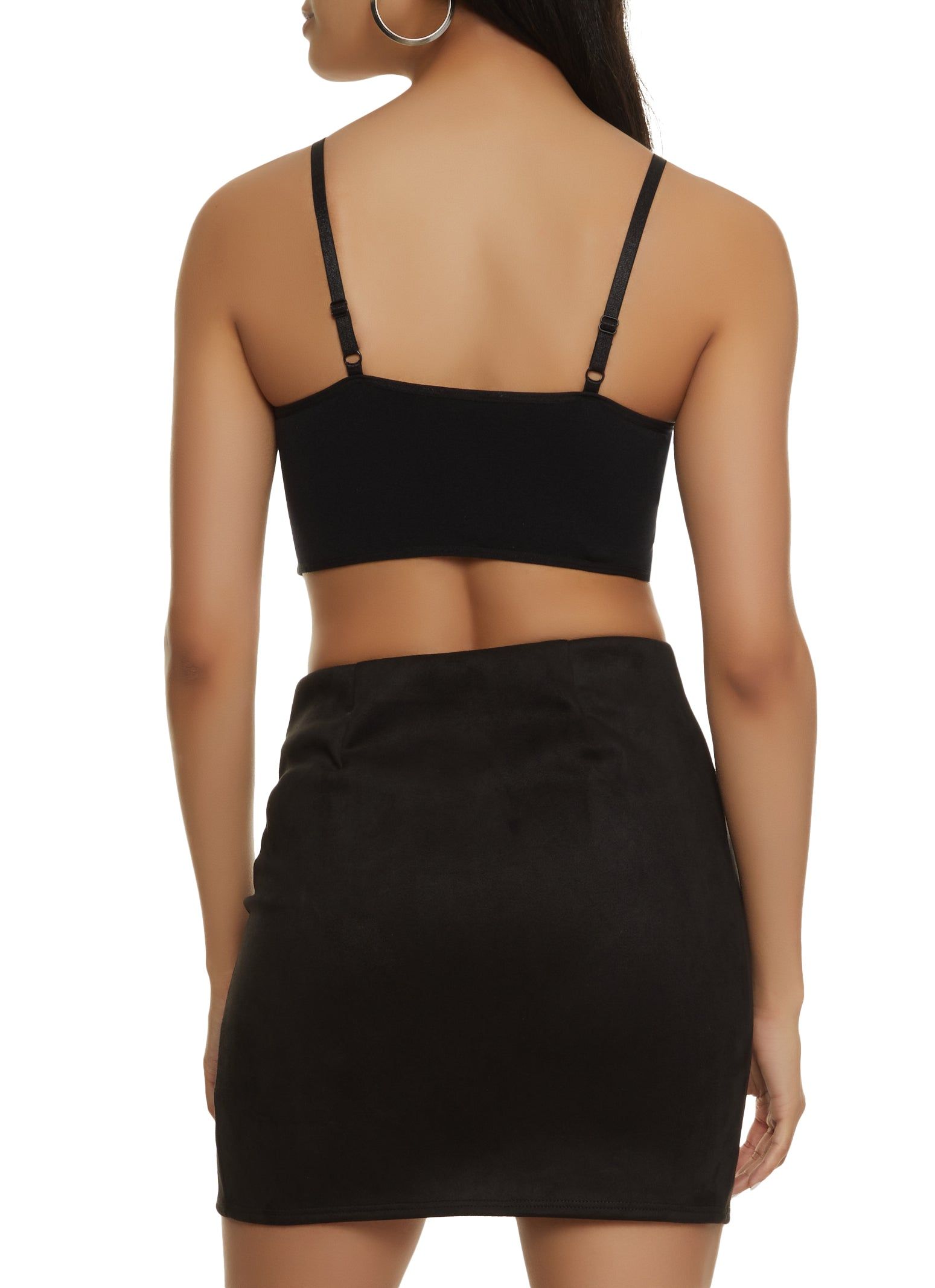 Seamless Rhinestone Cropped Bustier Top sold by Rainbow product image thumbnail 2