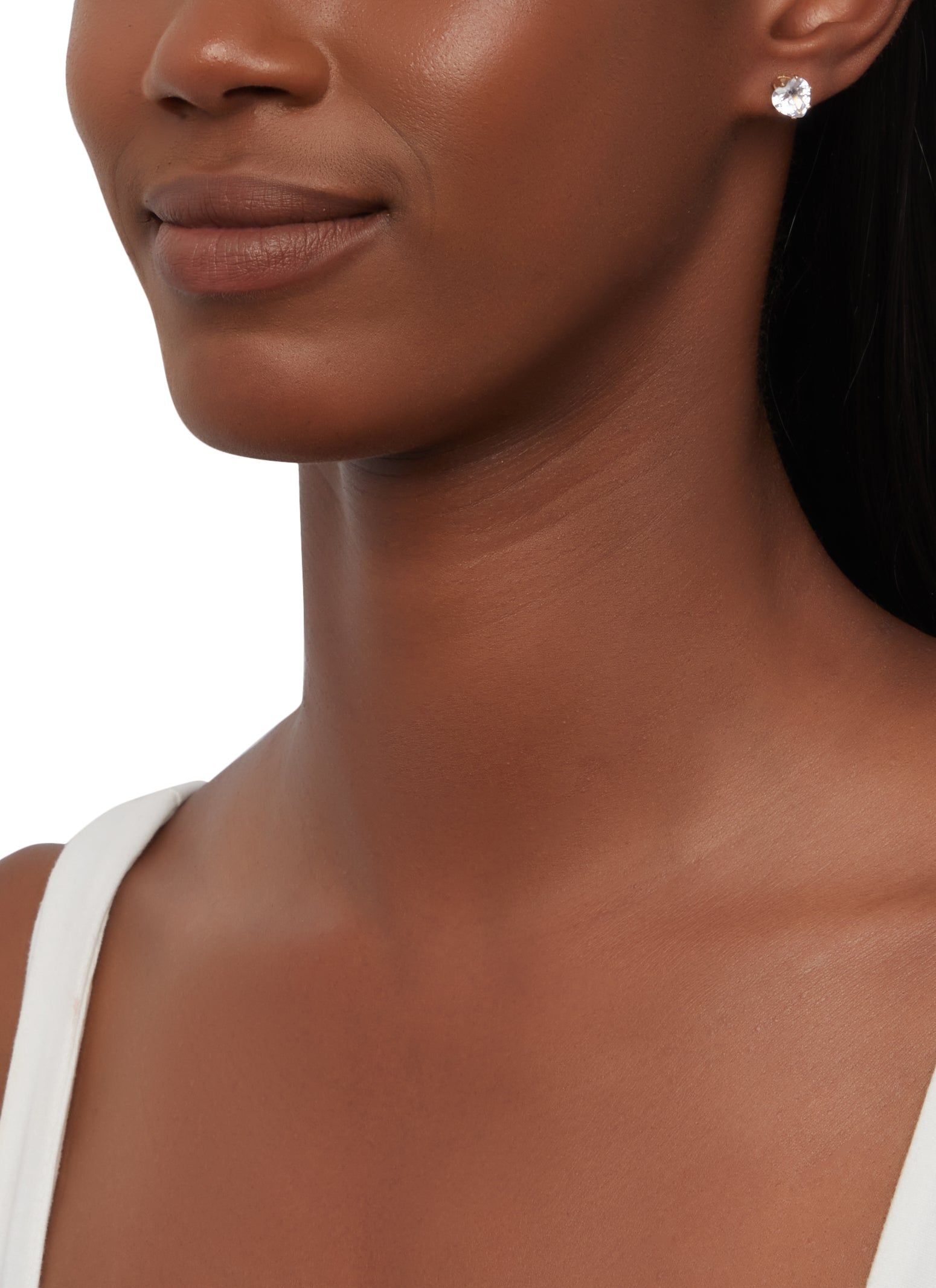 Set Of 10 Cubic Zirconia Stud Earrings sold by Rainbow product image thumbnail 2