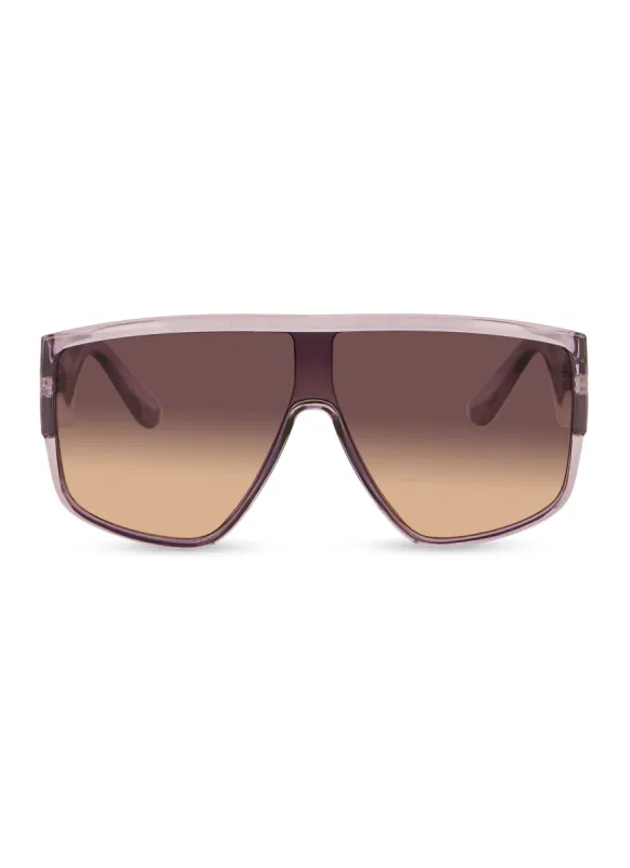 Boxy Oversized Shield Sunglasses sold by Rainbow