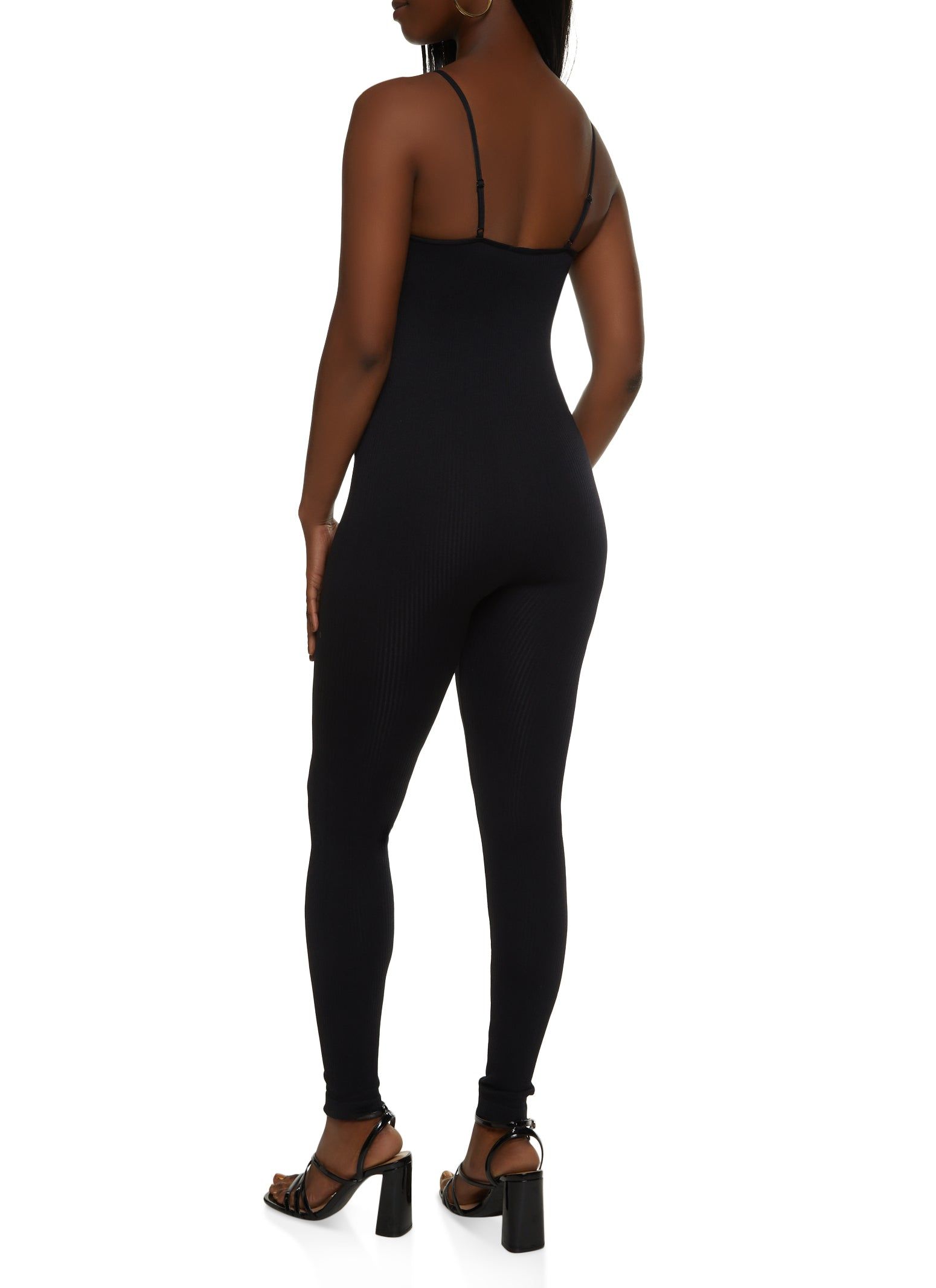 Seamless Ribbed Cami Catsuit sold by Rainbow product image thumbnail 2