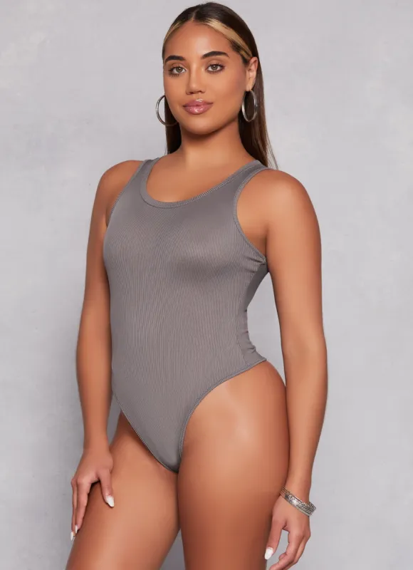 Daisy Ribbed Knit Tank Bodysuit sold by Rainbow