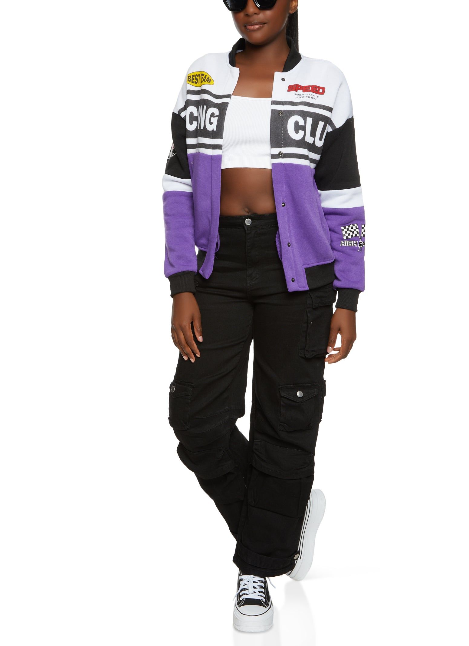 Racing Club Bomber Jacket sold by Rainbow product image thumbnail 2
