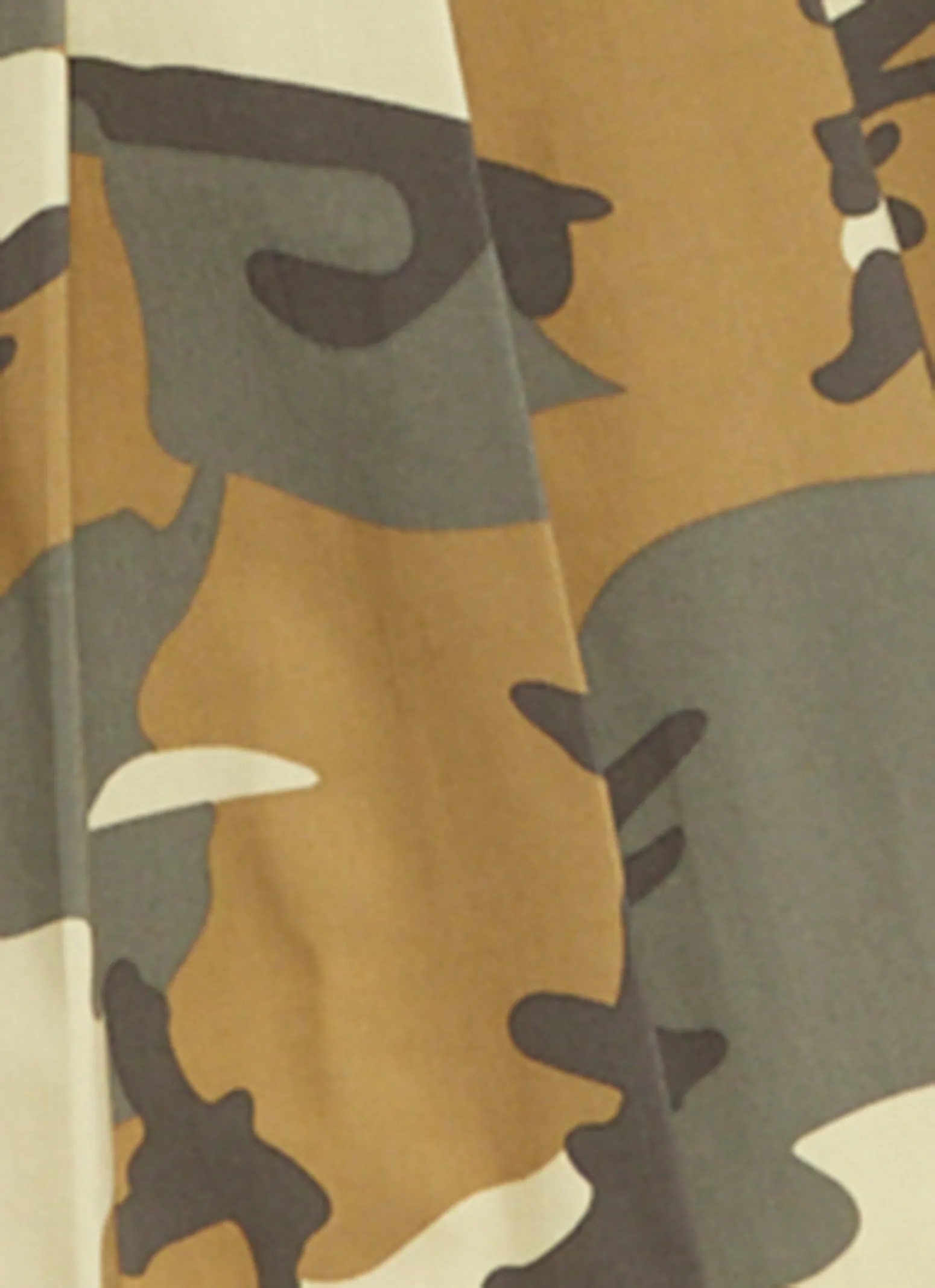 Plus Size Printed Buckle Belt Pleated Skirt sold by Rainbow product image thumbnail 4