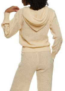 Cable Knit Pullover Hoodie sold by Rainbow