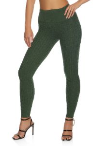 Cable Knit Leggings sold by Rainbow