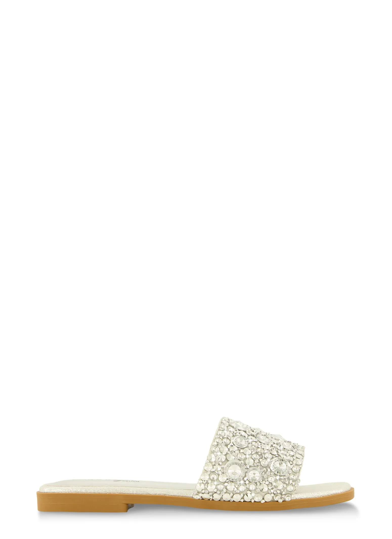 Embellished Square Toe Slide Sandals sold by Rainbow product image thumbnail 2