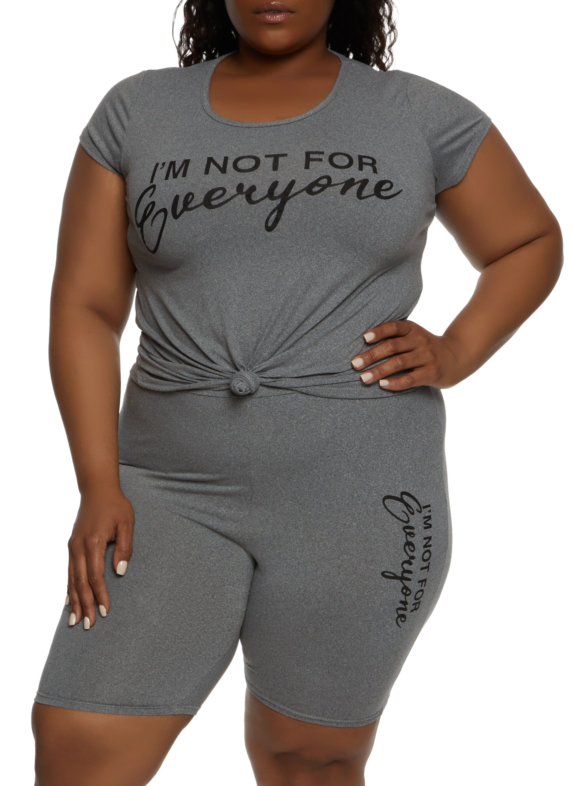 Plus Size Im Not For Everyone Tee sold by Rainbow product image thumbnail 2