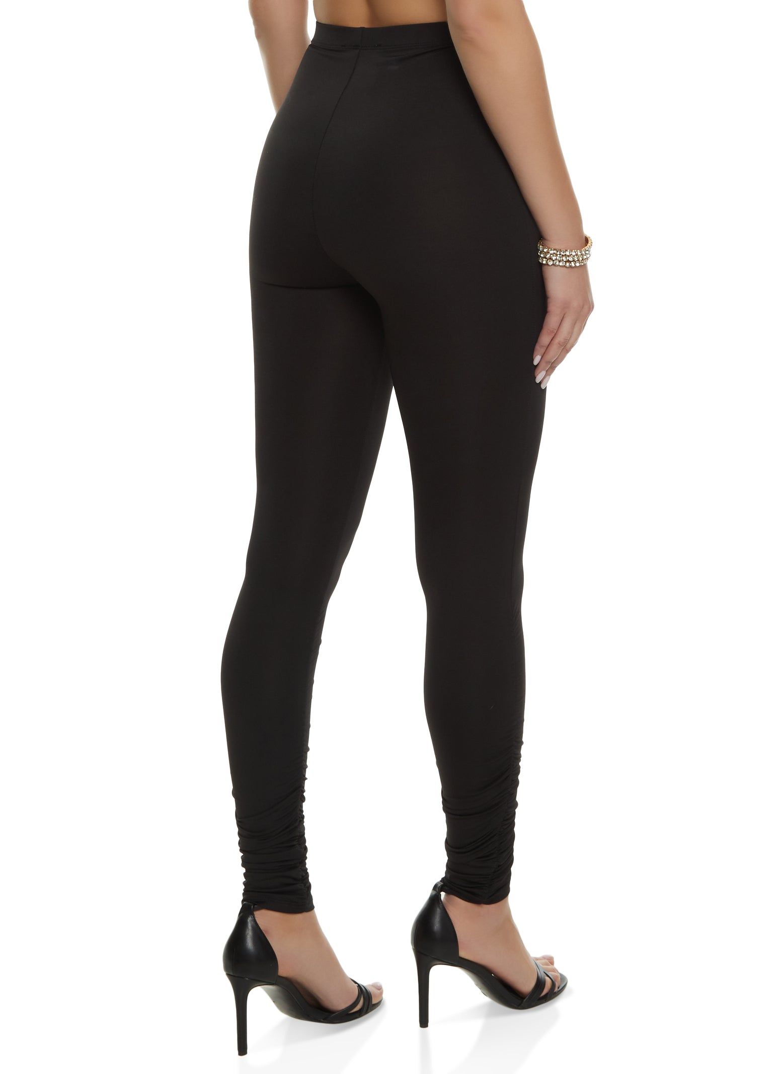 High Waist Ruched Leggings sold by Rainbow product image thumbnail 2