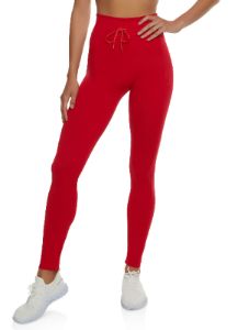 Seamless Compression Rib High Waisted Leggings sold by Rainbow