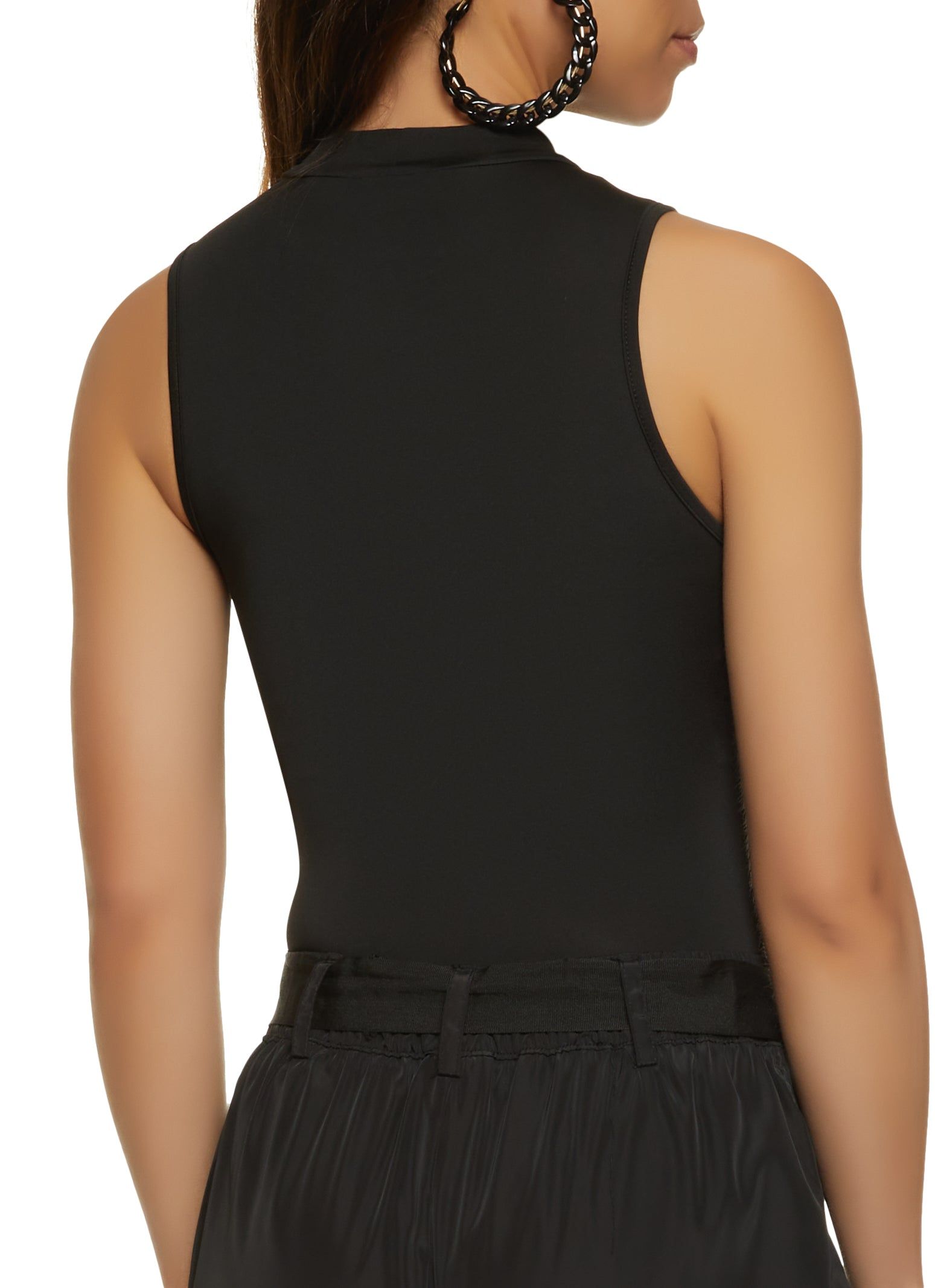 Mock Neck Tank Bodysuit sold by Rainbow product image thumbnail 3