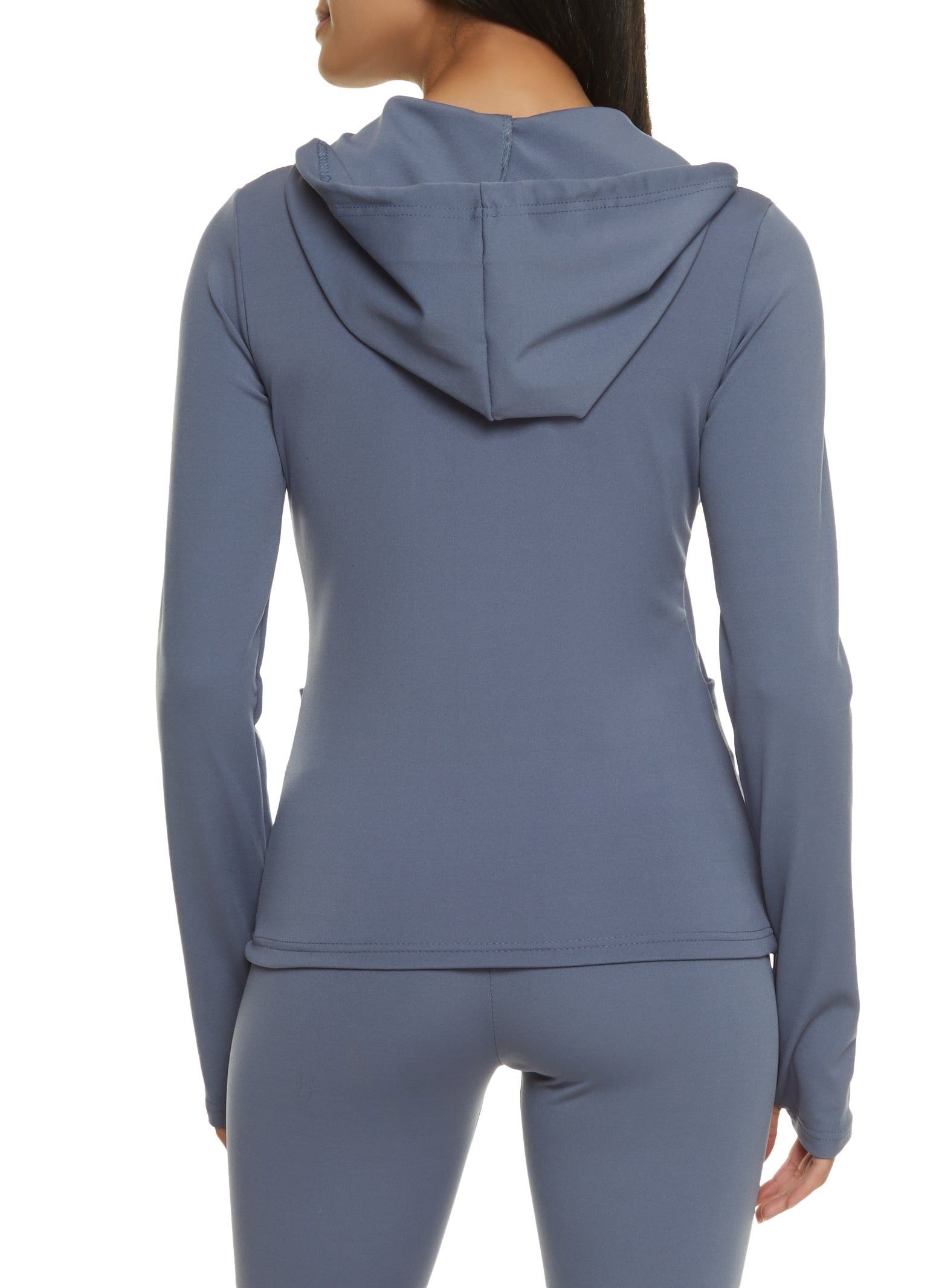 Contrast Trim Hooded Track Jacket sold by Rainbow product image thumbnail 3