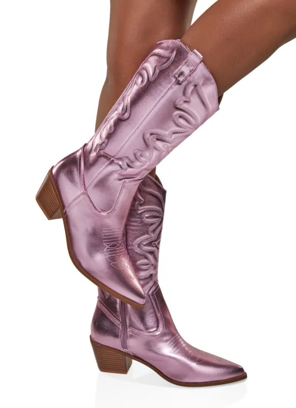 Pointed Toe Cowboy Boots sold by Rainbow