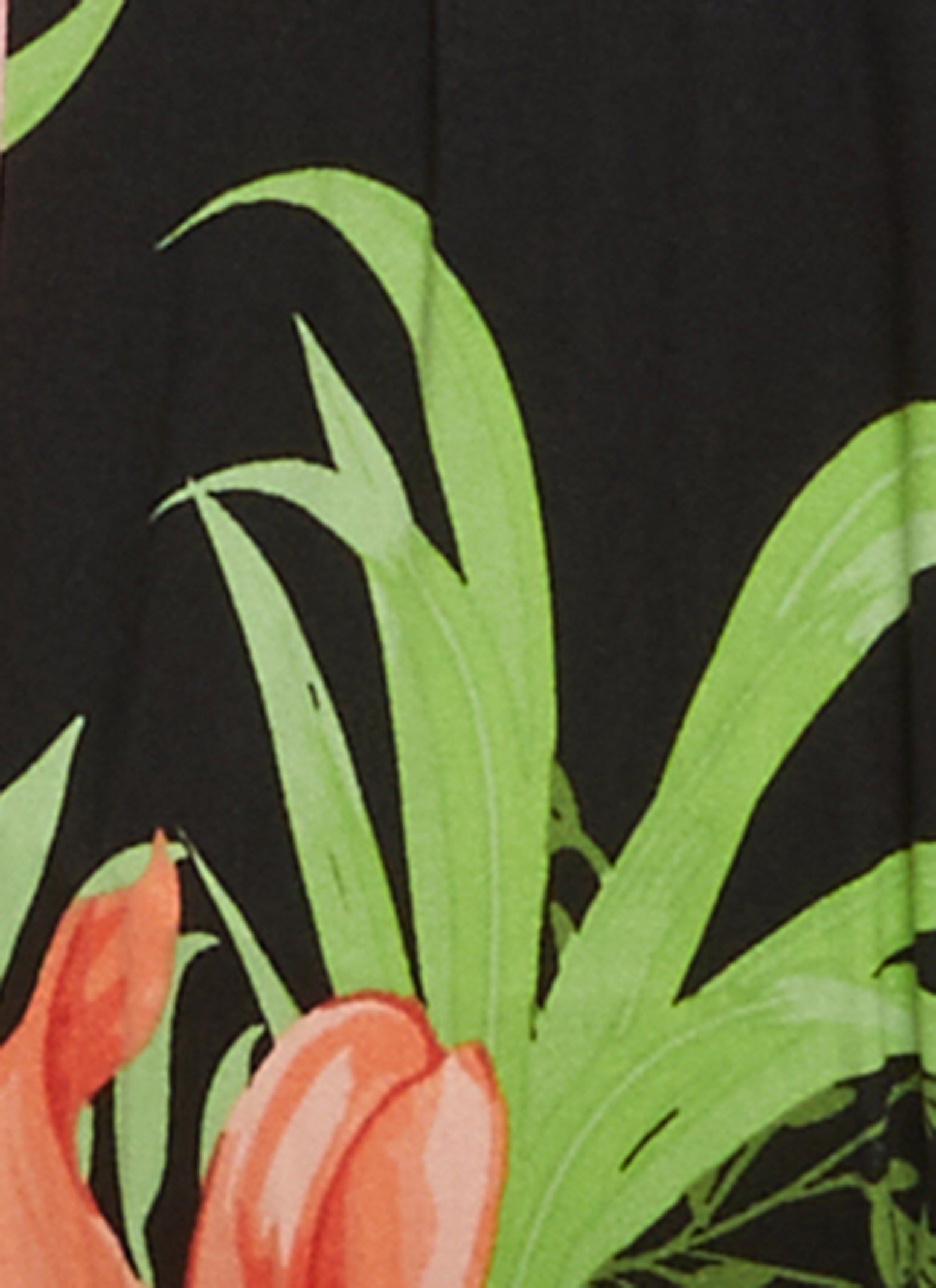 Plus Size Tropical Ruched Tube Romper sold by Rainbow product image thumbnail 3