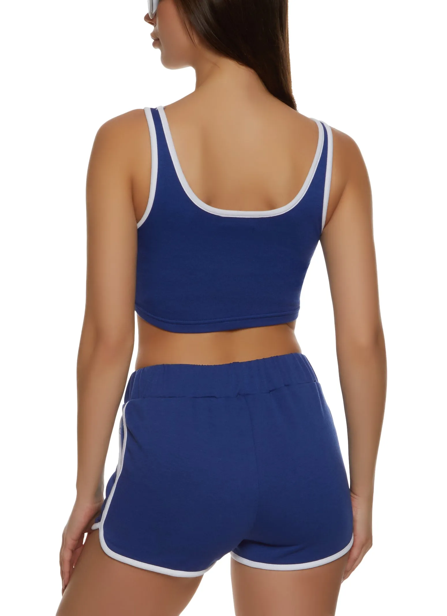 Treasure Of Youth 89 Cropped Graphic Tank Top sold by Rainbow product image thumbnail 3