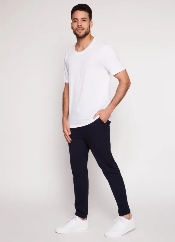 Mens Twill Drawstring Stretch Joggers sold by Rainbow