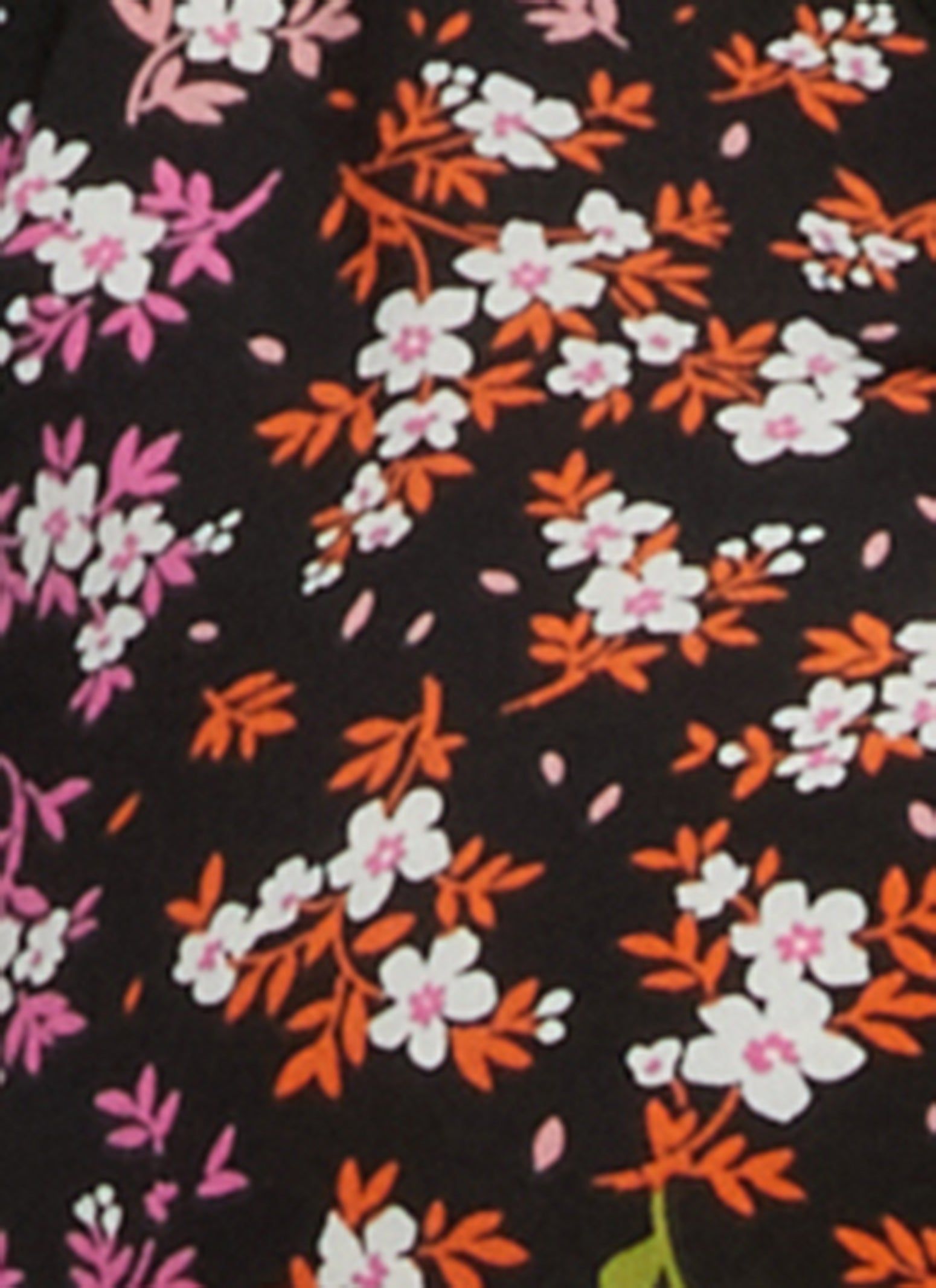 Plus Size Floral Print Keyhole Tie Front Blouse sold by Rainbow product image thumbnail 3