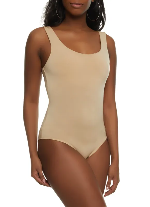 Sleeveless Scoop Neck Bodysuit sold by Rainbow