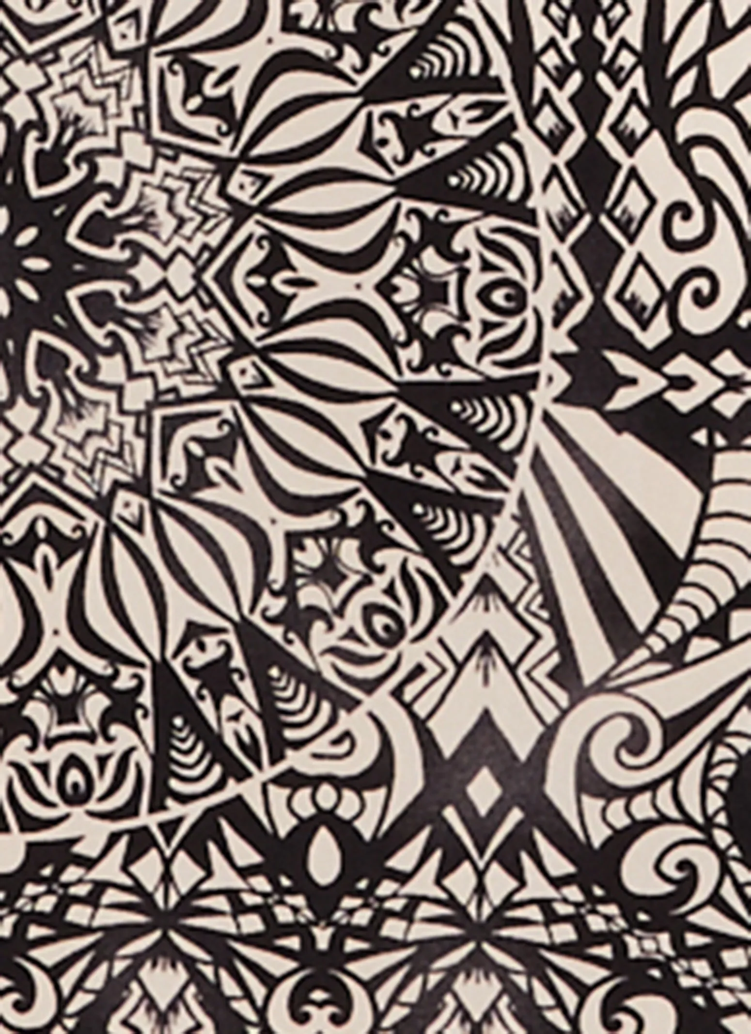 Plus Size Printed Side Slit Cami Maxi Dress sold by Rainbow product image thumbnail 4