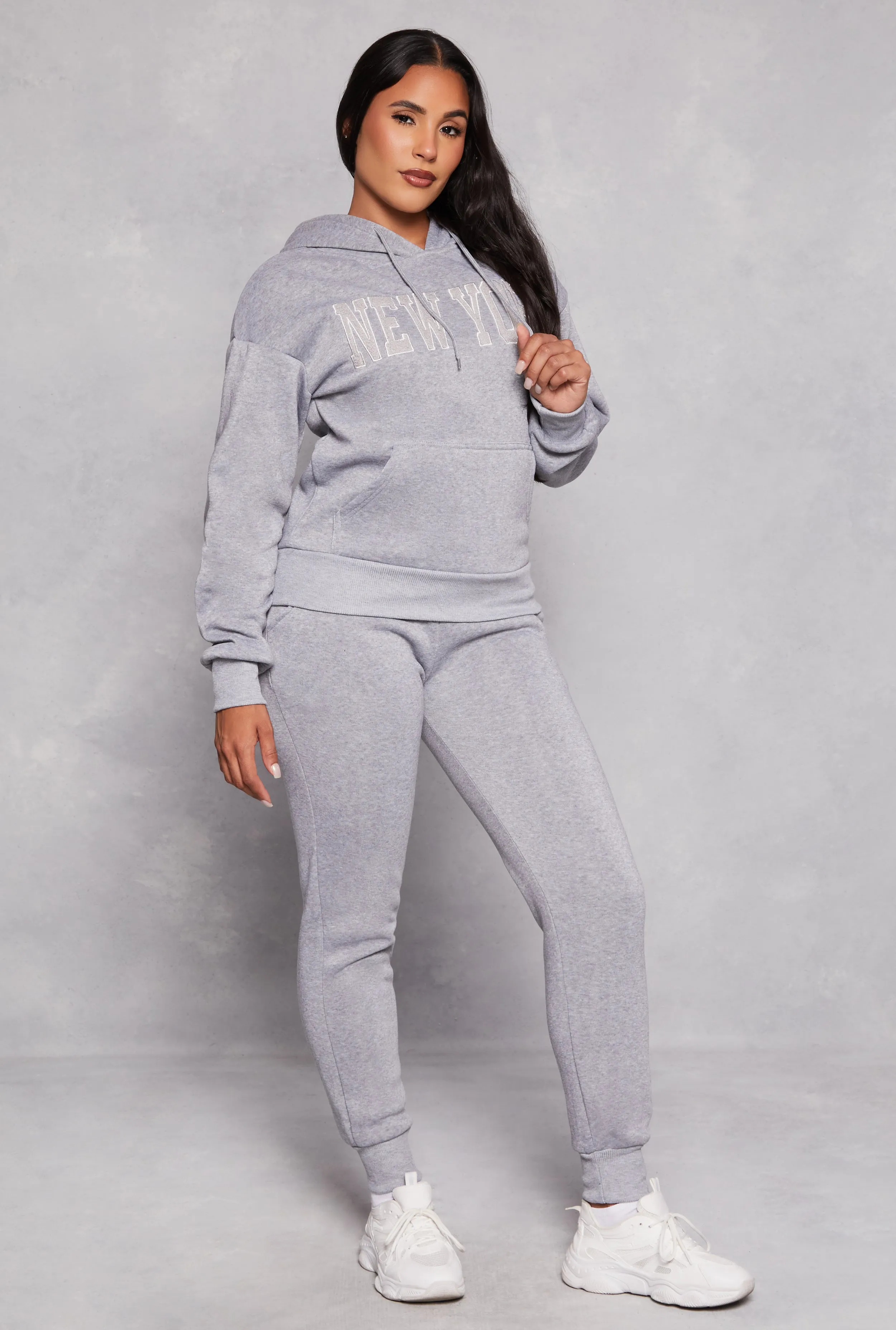 Fleece New York Pullover Hoodie sold by Rainbow product image thumbnail 2