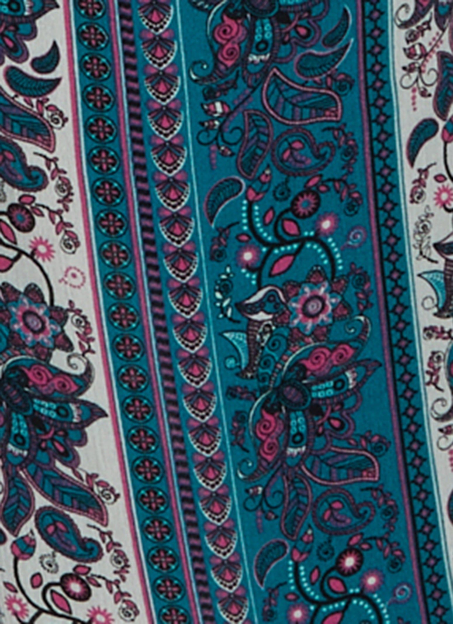 Plus Size Boho Print Palazzo Pants sold by Rainbow product image thumbnail 3