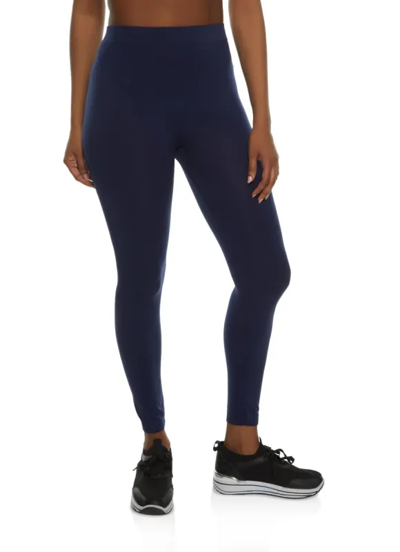 Solid Seamless High Waist Leggings sold by Rainbow