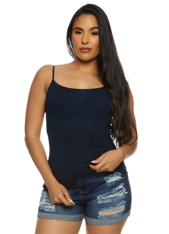 Solid Scoop Neck Cami sold by Rainbow