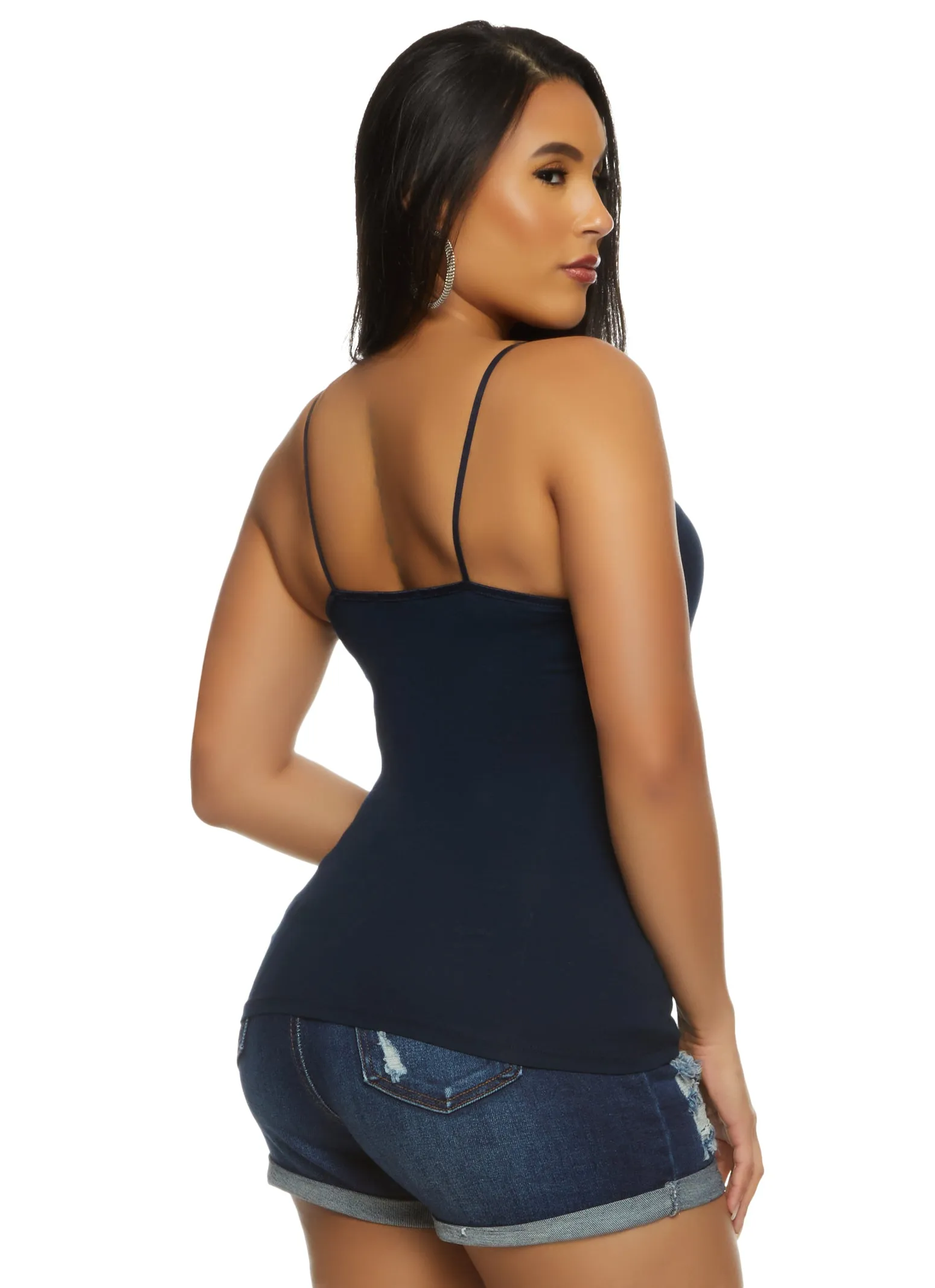 Solid Scoop Neck Cami sold by Rainbow product image thumbnail 2