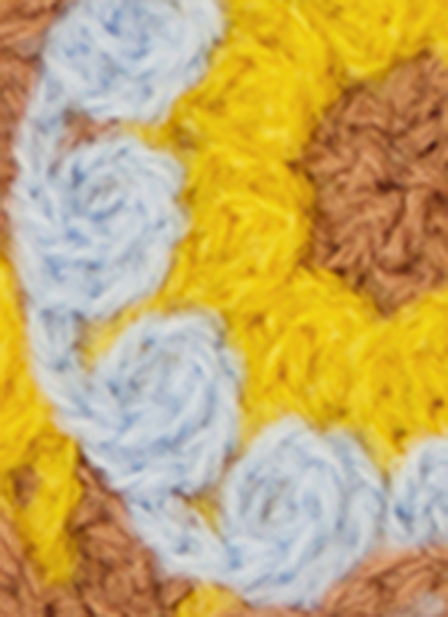 Boho Crochet Platform Footbed Sandals sold by Rainbow product image thumbnail 4