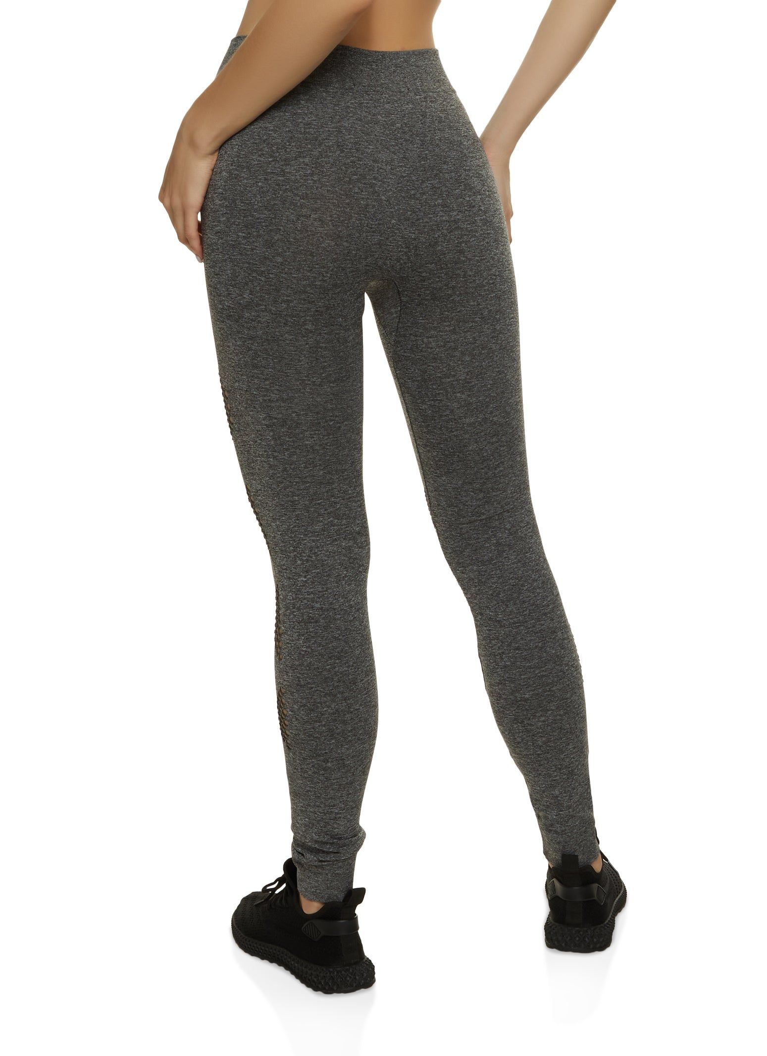 Fishnet Detail Leggings sold by Rainbow product image thumbnail 2