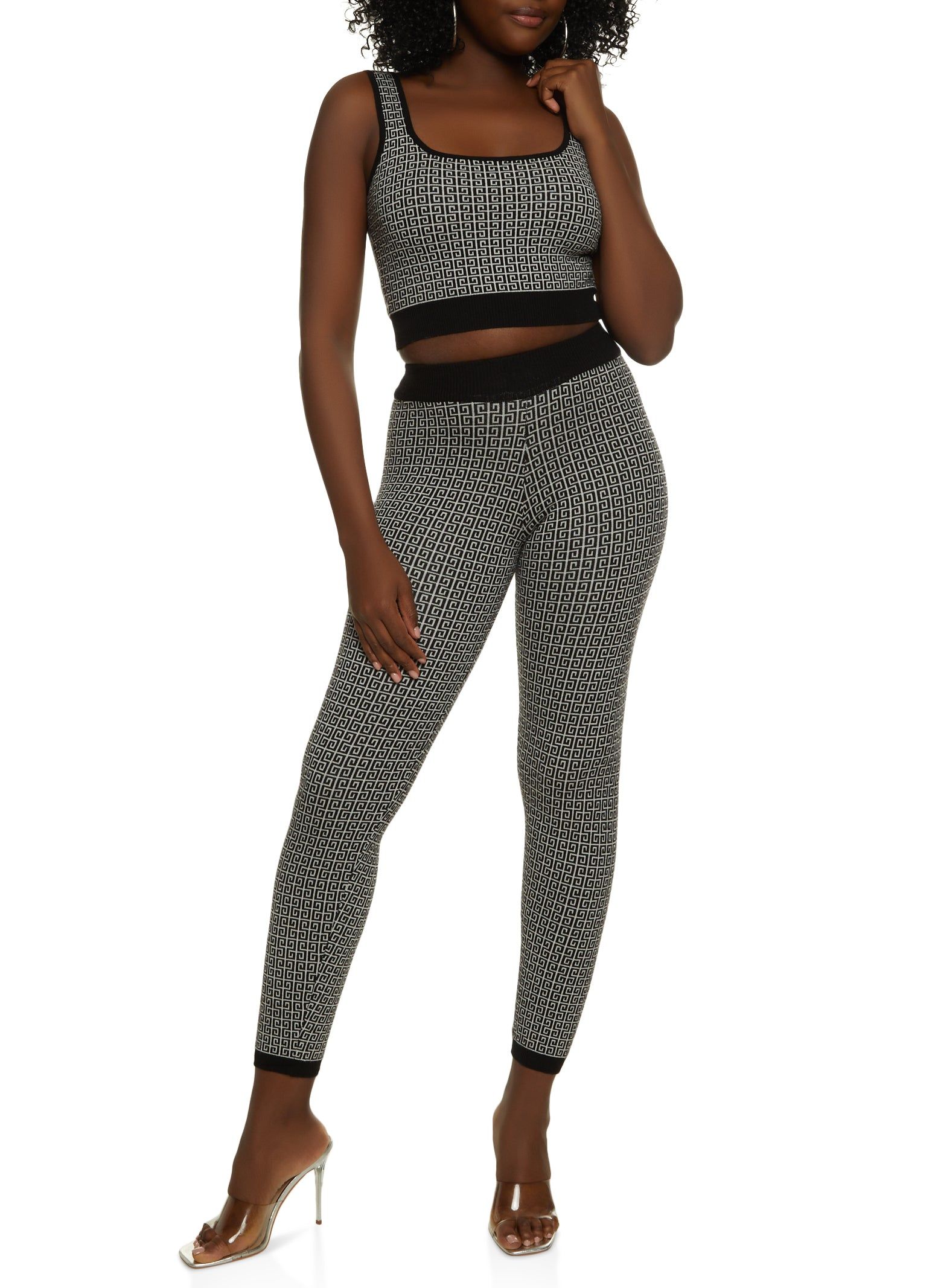 Printed Sweater Tank Top sold by Rainbow product image thumbnail 2