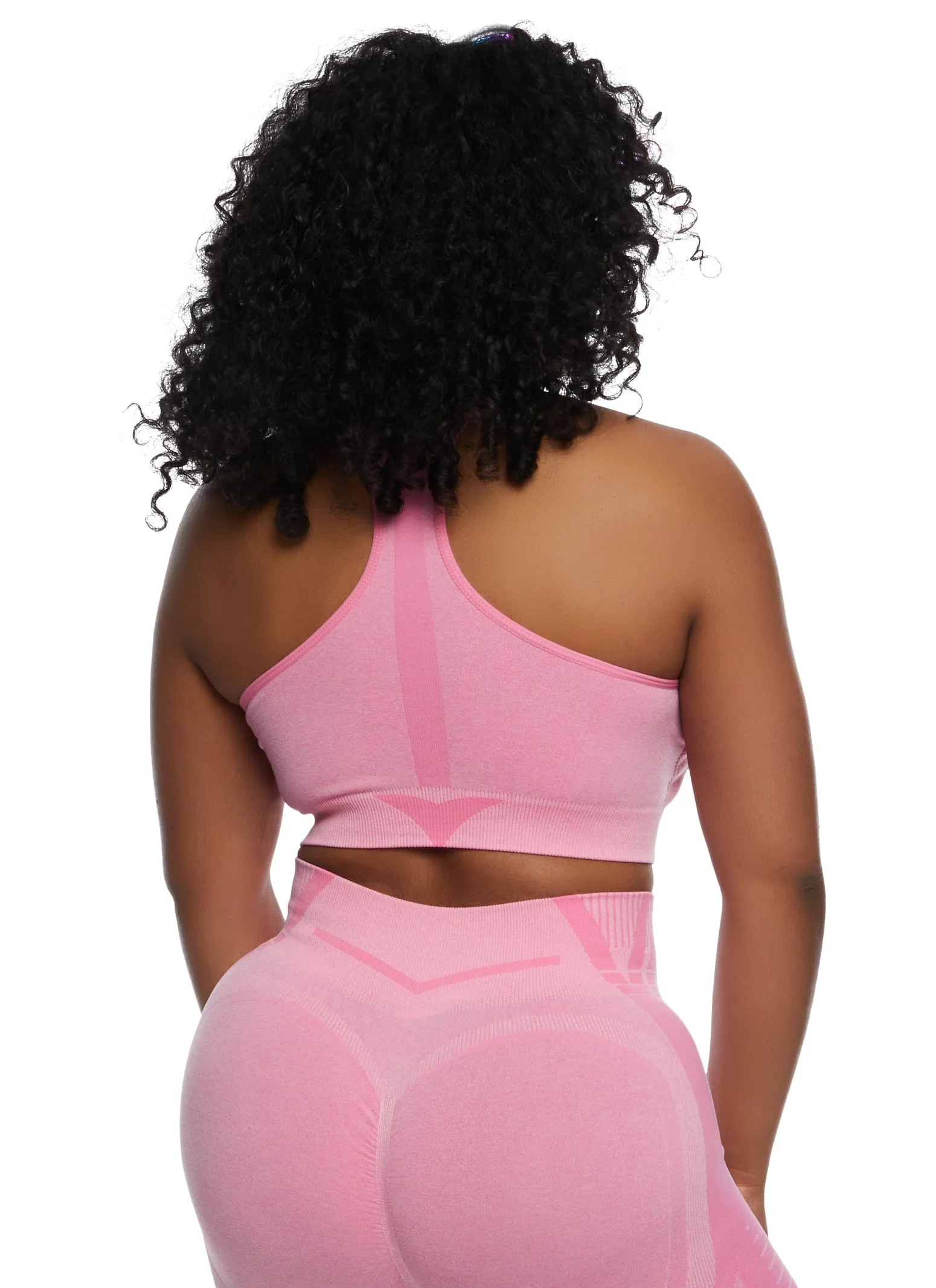 Seamless Racerback Cropped Tank Top sold by Rainbow product image thumbnail 3