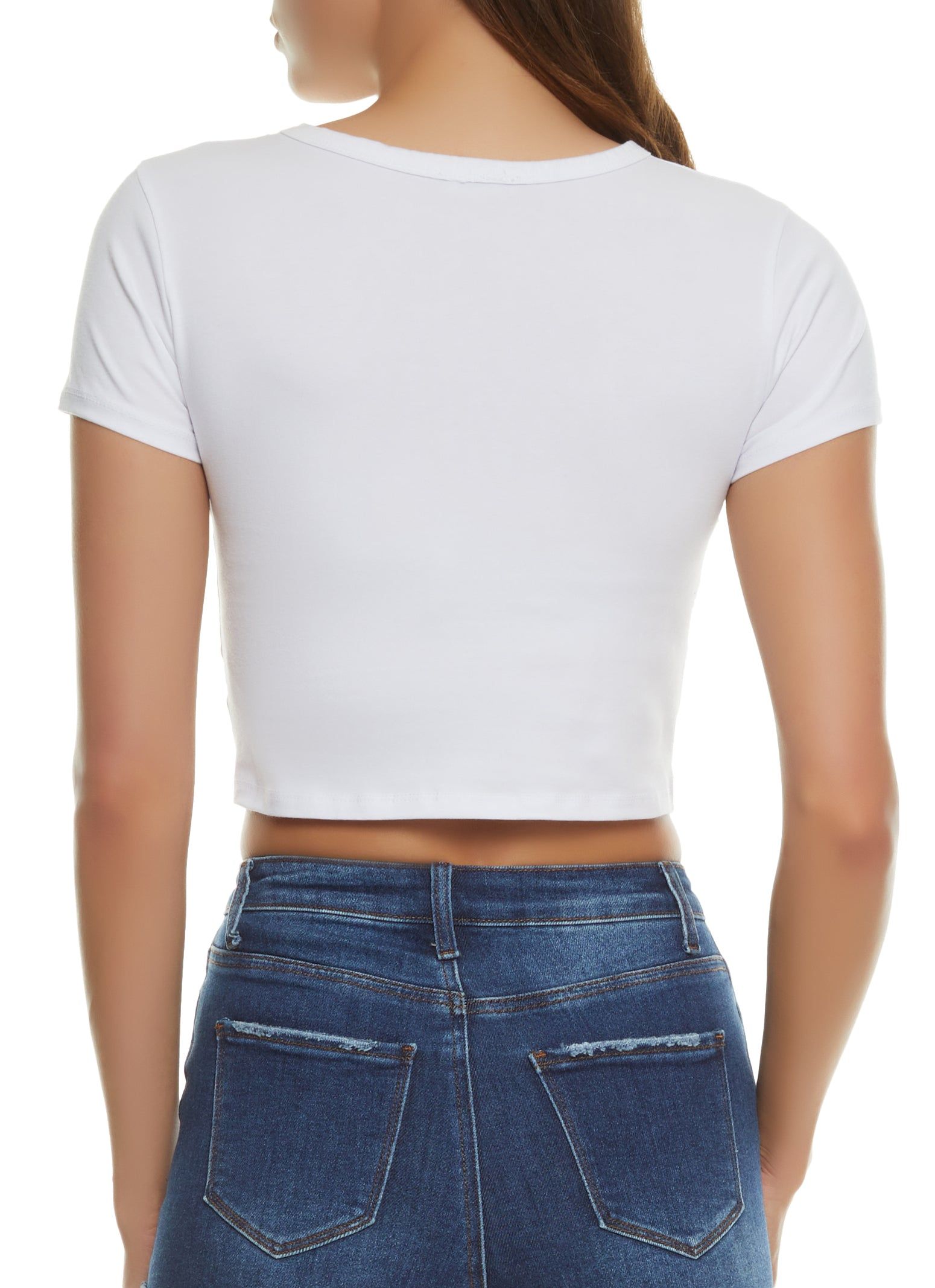 Nope Not Today Cut Out Graphic Tee sold by Rainbow product image thumbnail 2