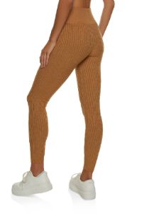 Ribbed High Waisted Leggings sold by Rainbow
