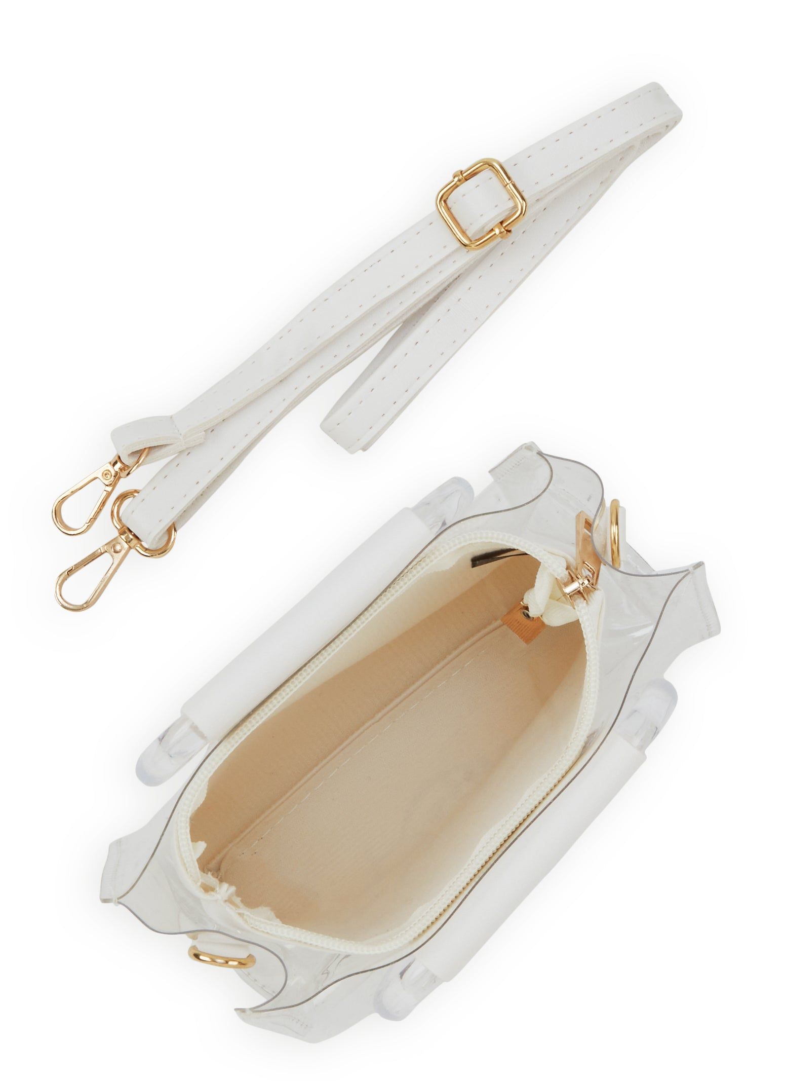 Clear Graphic Crossbody Bag sold by Rainbow product image thumbnail 5