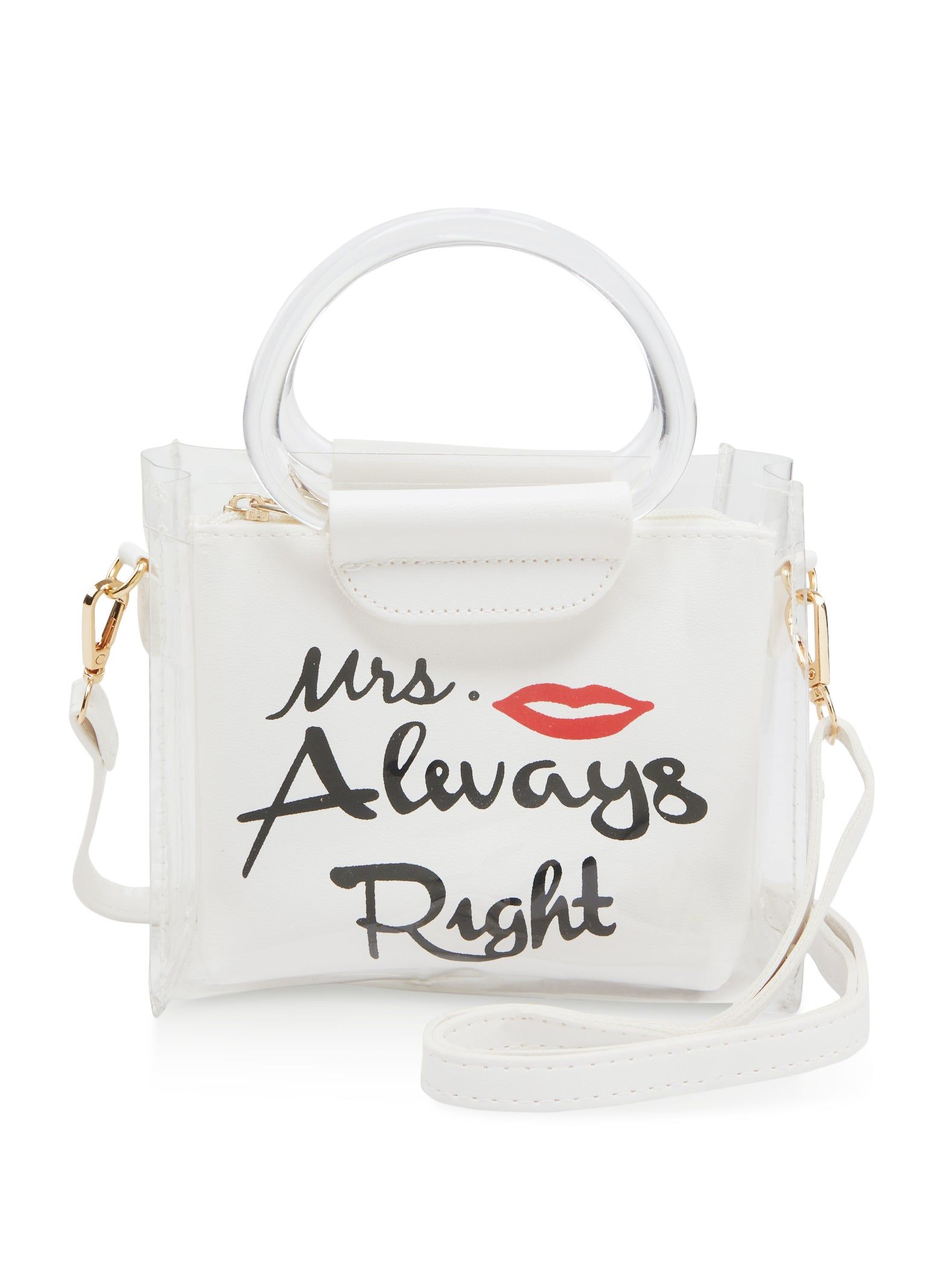 Clear Graphic Crossbody Bag sold by Rainbow product image thumbnail 2