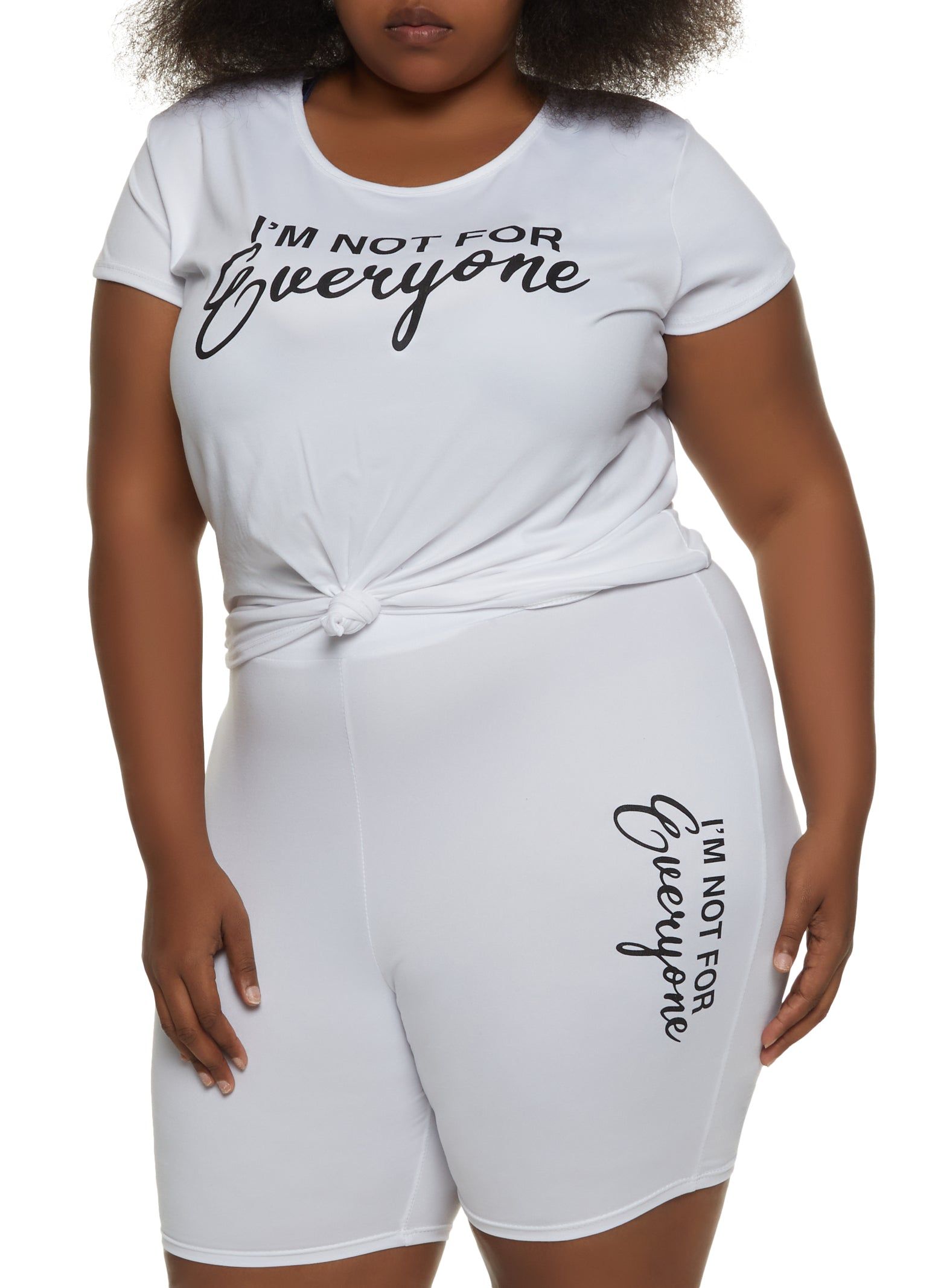 Plus Size Im Not For Everyone Tee sold by Rainbow product image thumbnail 2