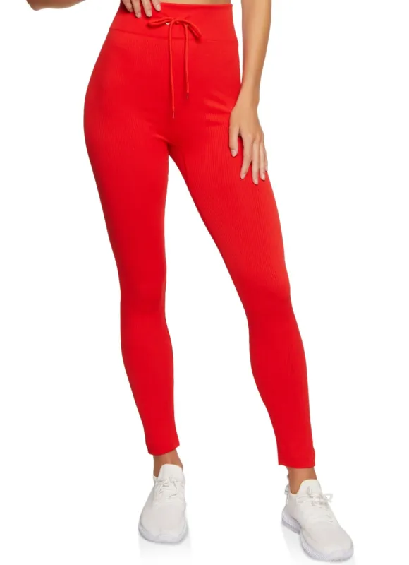 Seamless Compression Rib Leggings sold by Rainbow
