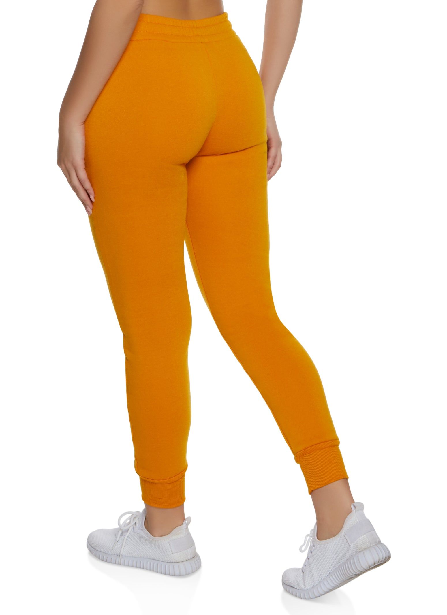 Solid Fleece Drawstring Joggers sold by Rainbow product image thumbnail 2