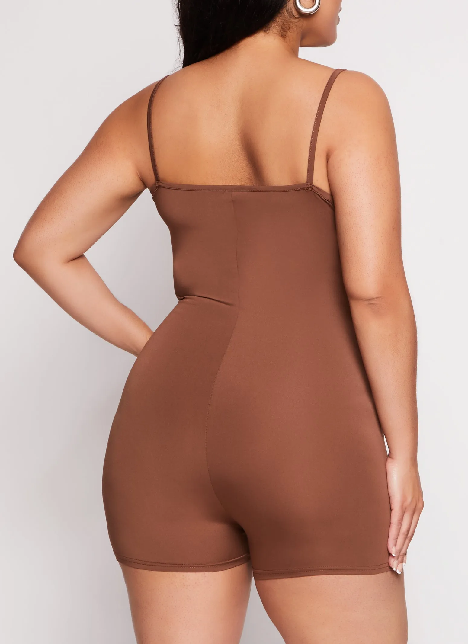 Plus Size Daisy V Neck Romper sold by Rainbow product image thumbnail 3