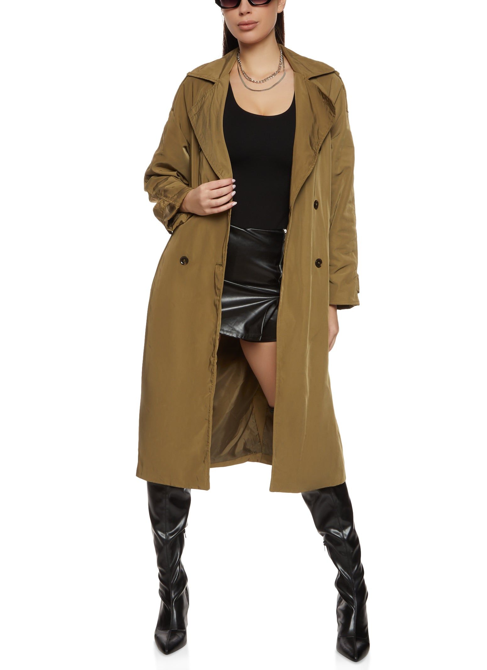 Belted Trench Coat sold by Rainbow product image thumbnail 2
