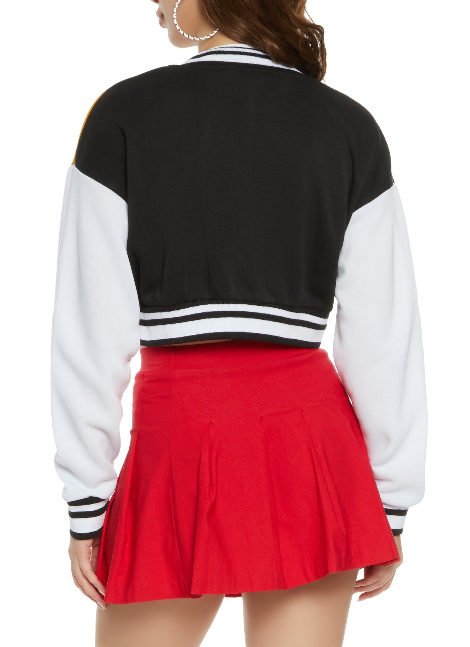 NYC Zip Up Varsity Jacket sold by Rainbow product image thumbnail 2