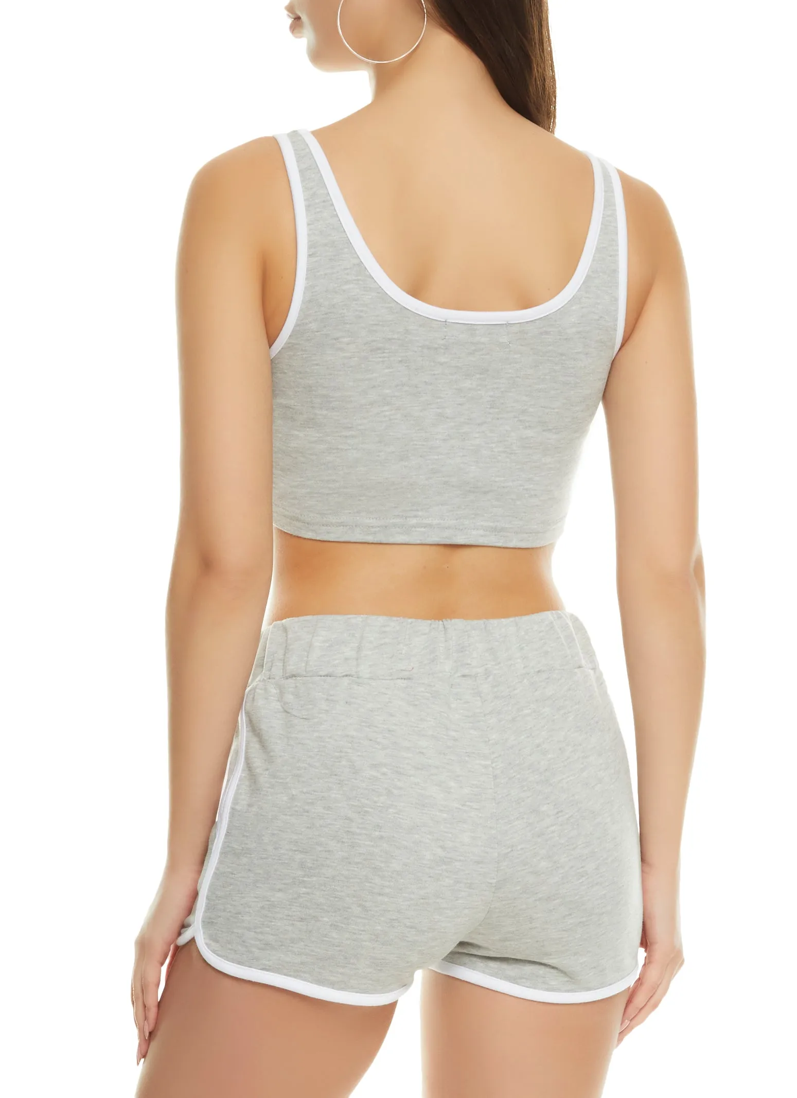 Treasure Of Youth 89 Cropped Graphic Tank Top sold by Rainbow product image thumbnail 3