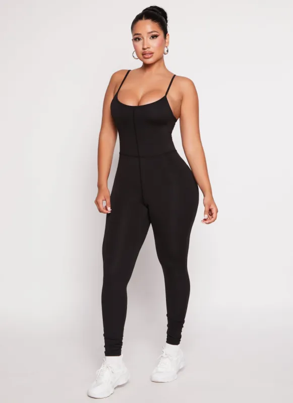 Almost Famous Sleeveless Cami Catsuit sold by Rainbow