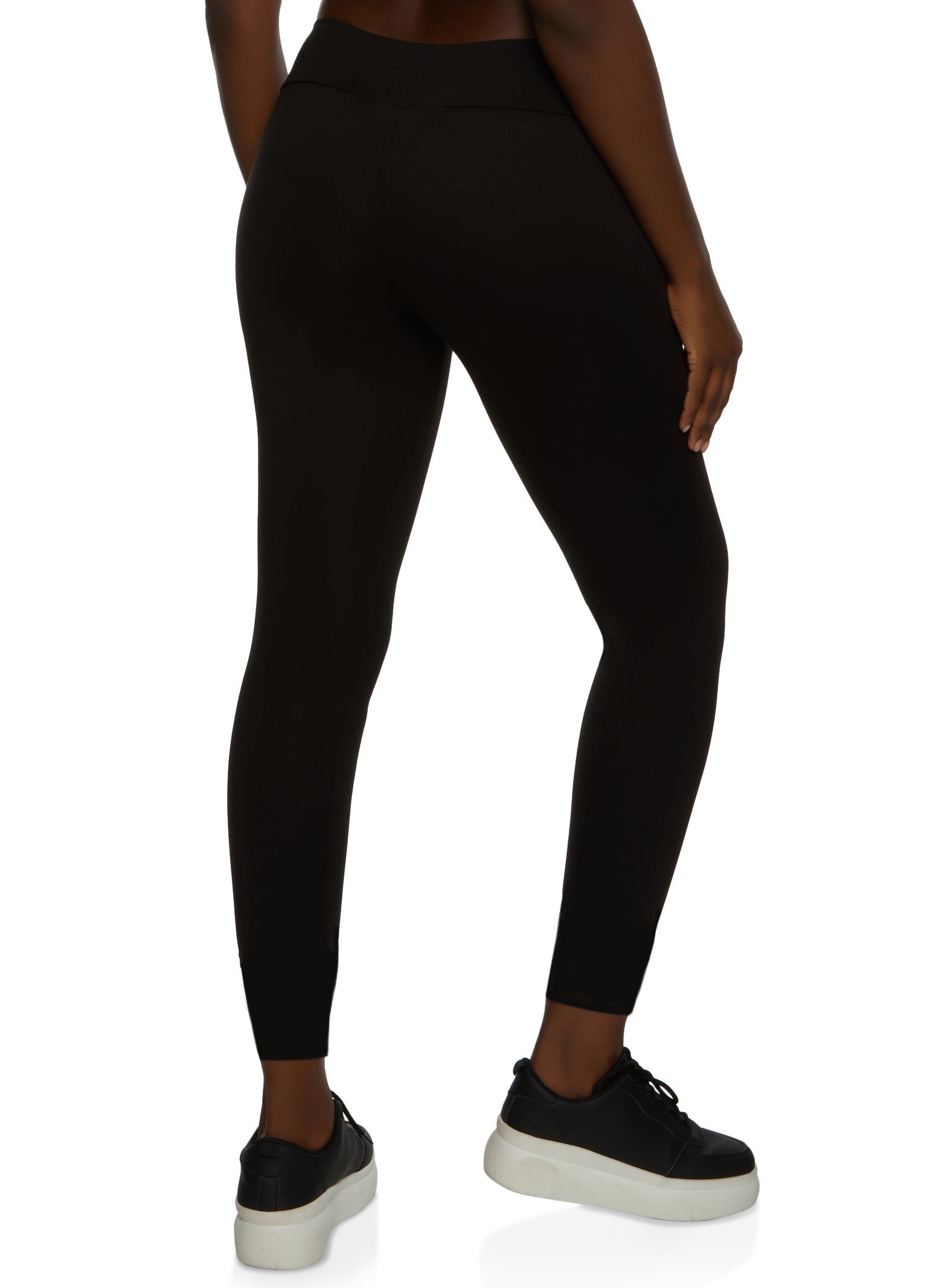 Wide Waistband High Waist Leggings sold by Rainbow product image thumbnail 2