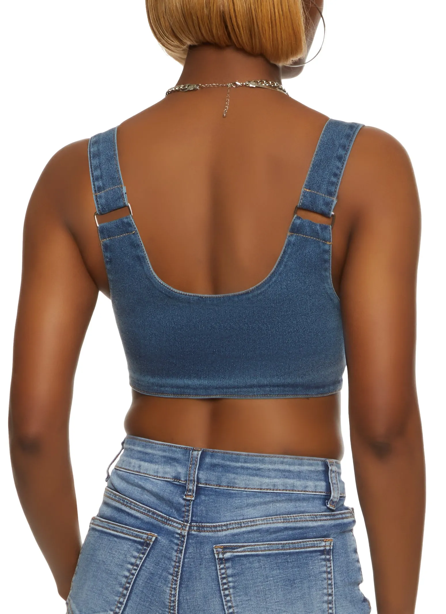 Denim Buckle Bralette sold by Rainbow product image thumbnail 2