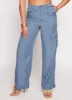 Straight Leg Cargo Pants sold by Rainbow