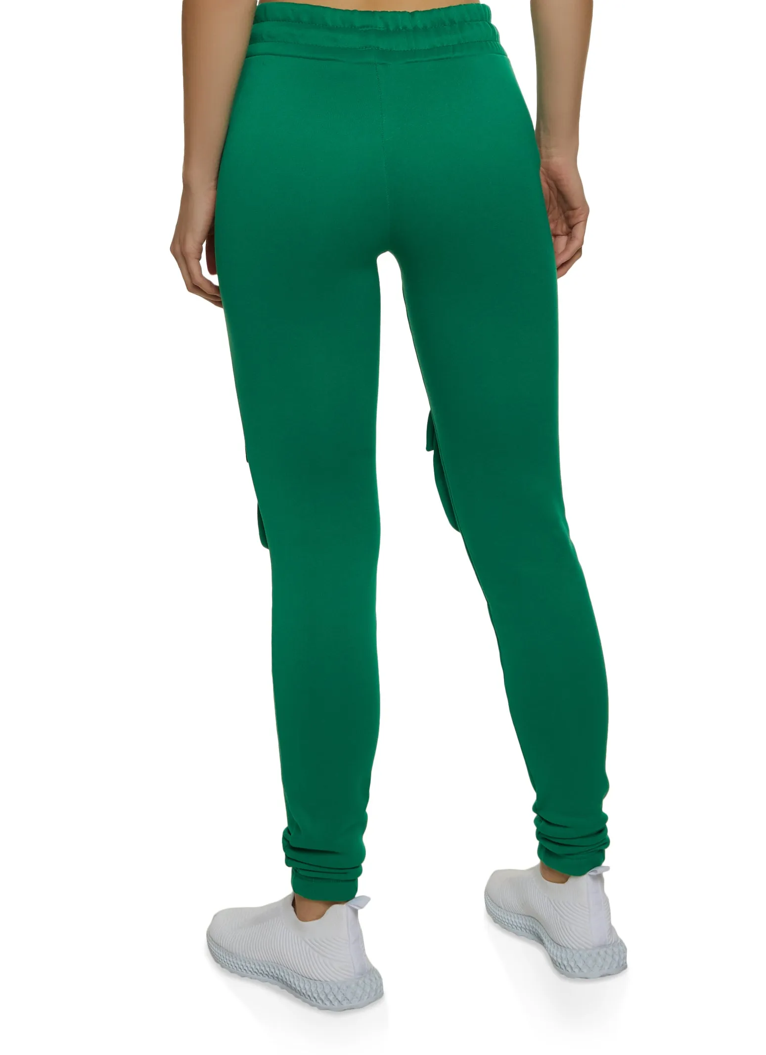 Fleece Lined Cargo Pocket Sweatpants sold by Rainbow product image thumbnail 2